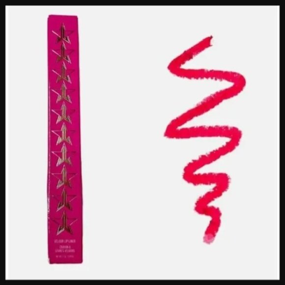JEFFREE STAR COSMETICS NIB VELOUR LIP LINER CHERRY WET Red - Picture 2 of 4